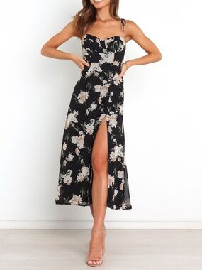 strapless open back dress Pleated Metallic Short Homecoming Dress with Cut Out Magenta / 12 main image 1